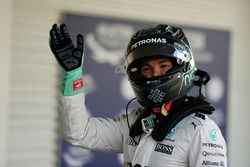 Nico Rosberg, Mercedes AMG F1 dans le parc fermé