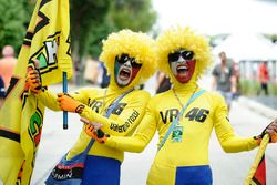 Fans of Valentino Rossi, Yamaha Factory Racing