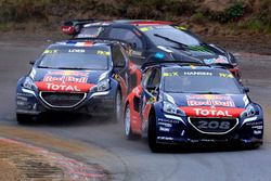 Timmy Hansen, Team Peugeot Hansen and Sébastien Loeb, Team Peugeot Hansen