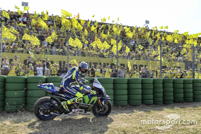 4. Second place Valentino Rossi, Yamaha Factory Racing