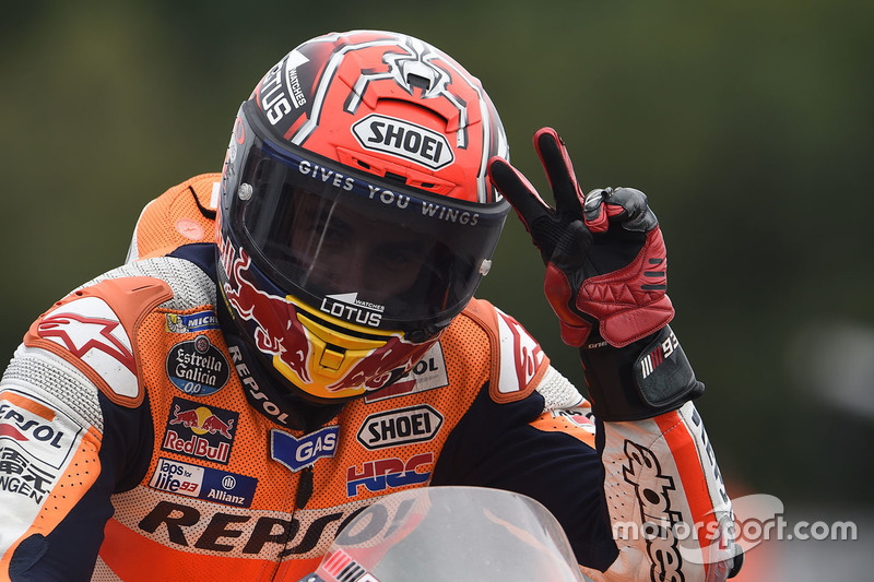 Il terzo classificato Marc Marquez, Repsol Honda Team