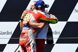 Le vainqueur Andrea Iannone, Ducati Team