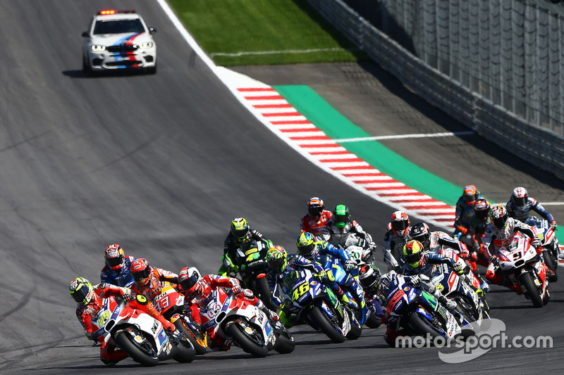 Start: Andrea Iannone, Ducati Team leads