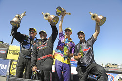 John Force, J.R. Todd, LE Tonglet, Greg Anderson