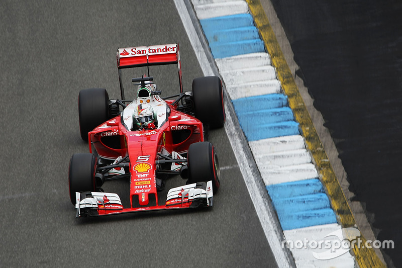 6: Sebastian Vettel, Ferrari SF16-H