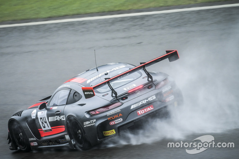 #84 AMG-Team HTP Motorsport, Mercedes-AMG GT3: Dominik Baumann, Jazeman Jaafar, Maximilian Buhk