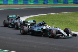 Lewis Hamilton, Mercedes AMG F1 W07 Hybrid y Nico Rosberg, Mercedes AMG F1 W07 Hybrid