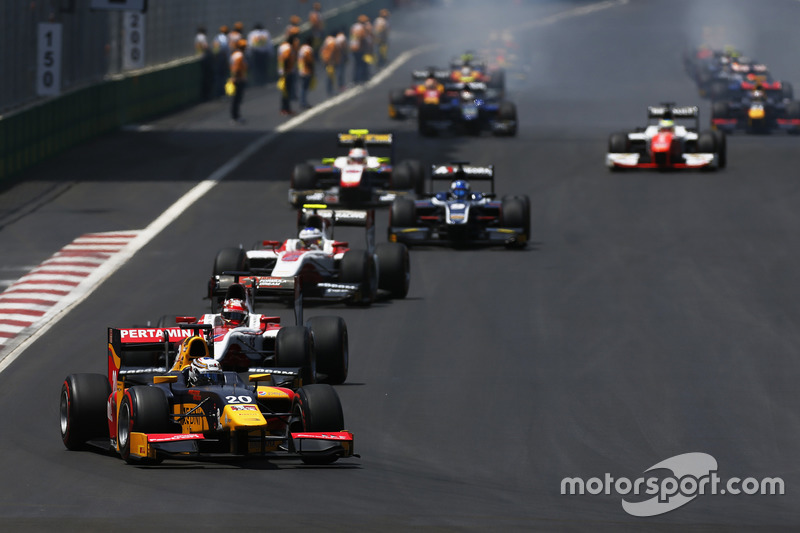 Antonio Giovinazzi, PREMA Racing nel giro di warm up