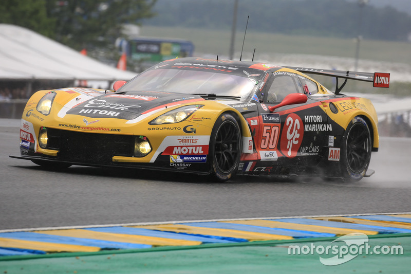 #50 Larbre Competition Chevrolet Corvette C7-R: Yutaka Yamagishi, Pierre Ragues, Jean-Philippe Bello