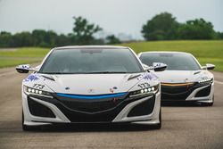 Acura NSX Time Attack 1 and 2 Vehicles