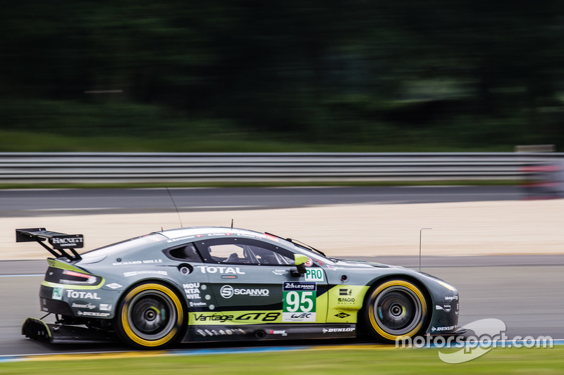 #95 Aston Martin Racing, Aston Martin Vantage: Nicki Thiim, Marco Sorensen, Darren Turner