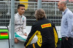 Pascal Wehrlein, Mercedes F1 Team testing 2017-spec Pirelli tyres