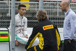 Pascal Wehrlein, Mercedes F1 Team testing 2017-spec Pirelli tyres