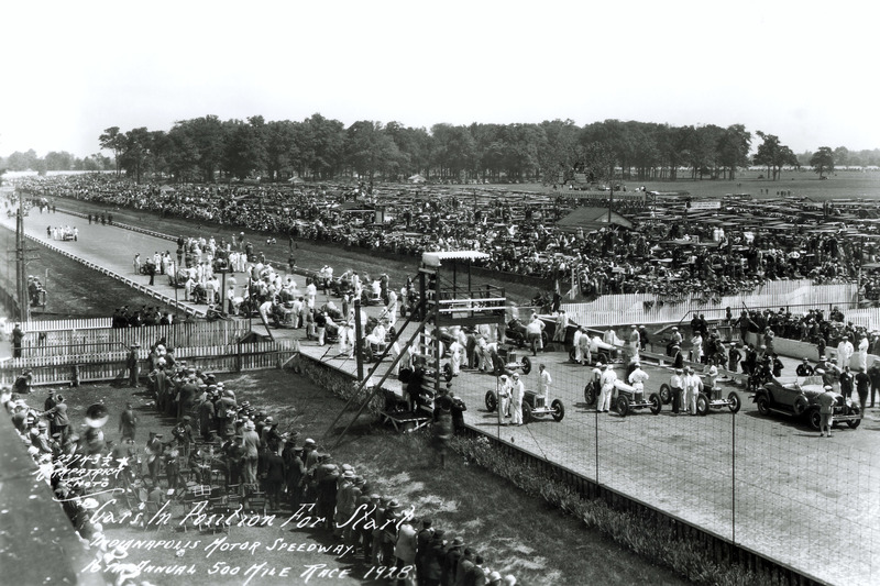 Startaufstellung zum Indy 500 1928