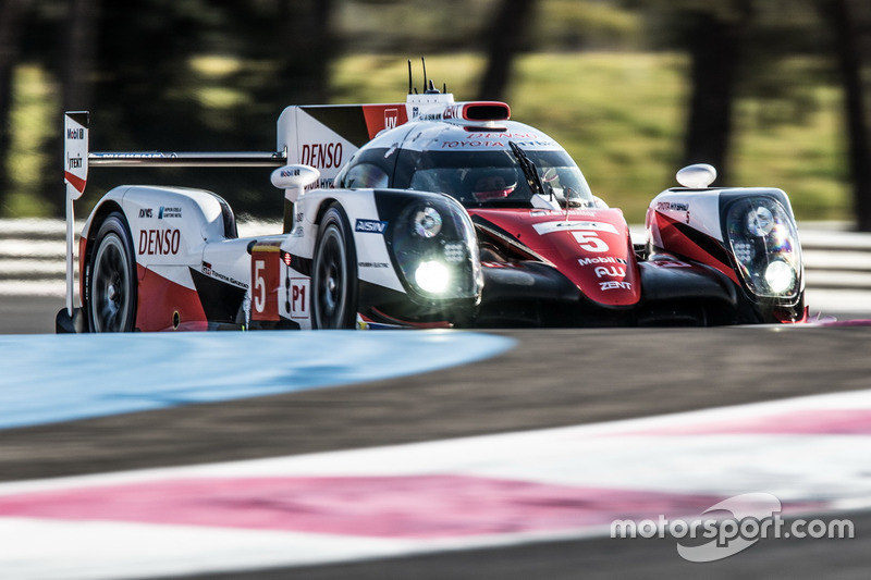 #5 Toyota Racing Toyota TS050 Hybrid: Anthony Davidson, Sébastien Buemi, Kazuki Nakajima