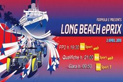 ePrix di Long Beach, la locandina RAI