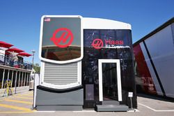 Haas F1 Team motorhome