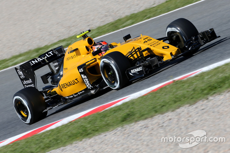 Esteban Ocon, Renault Sport F1 Team, Testfahrer