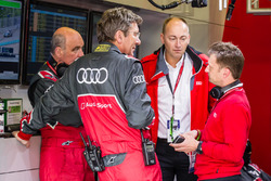 Audi Sport Team Joest: Dr. Wolfgang Ullrich, Ralf Jüttner and Allan McNish