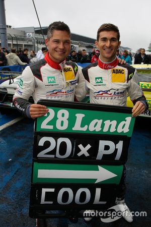 #28 Land Motorsport, Audi R8 LMS: Christopher Mies, Connor De Phillippi