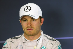 Nico Rosberg, Mercedes AMG F1 in the FIA Press Conference