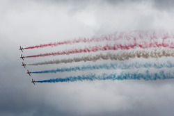 Воздушное шоу пилотажной группы Red Arrows