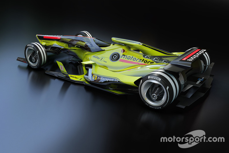 Fantasy F1, design delle monoposto del futuro