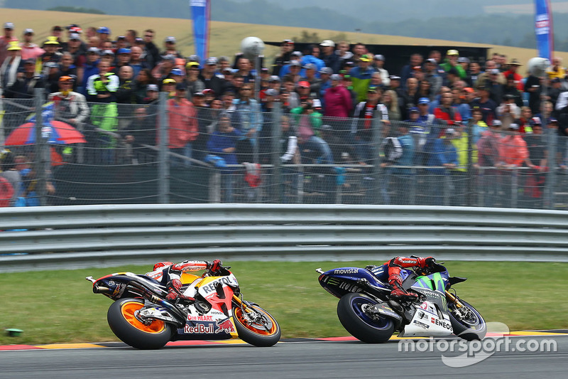 Jorge Lorenzo, Yamaha Factory Racing y Marc Márquez, Repsol Honda Team