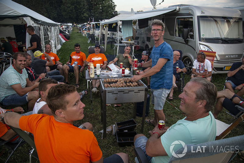 Campsite and atmosphere