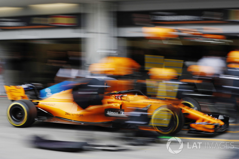 9e Stoffel Vandoorne, McLaren MCL33 Renault