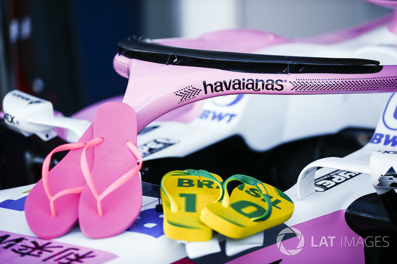 Havaianas - спонсор Force India