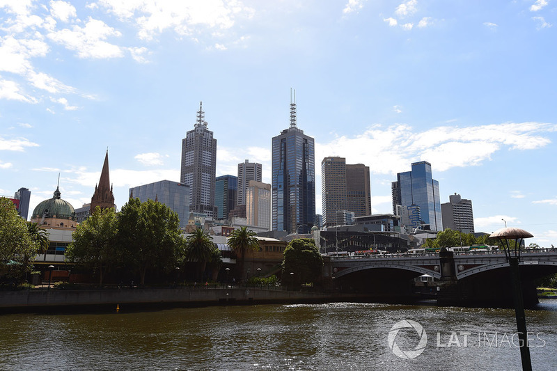 Una vista di Melbourne