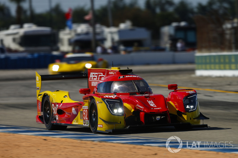 #52 AFS PR1 Mathiasen Motorsports Ligier LMP2, P: Sebastian Saavedra, Gustavo Yacaman, Roberto Gonza