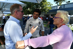 Martin Brundle, Sky TV, Carlos Sainz jr, Renault Sport F1 Team y Jacques Villeneuve, Sky Italia