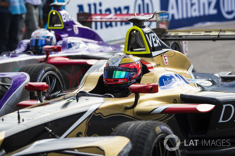 Jean-Eric Vergne, Techeetah, y Sam Bird, DS Virgin Racing