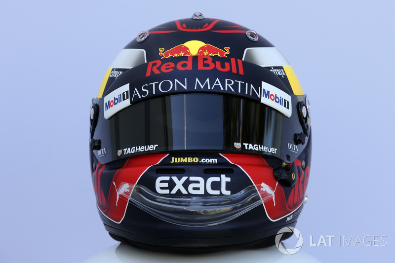 Max Verstappen, Red Bull Racing helmet