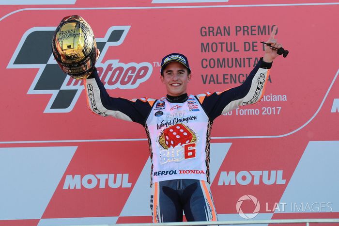 Campeón del mundo Marc Márquez, Repsol Honda Team celebra