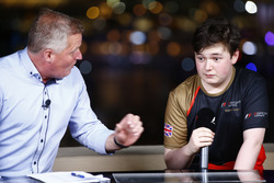 Brendon Leigh talks, Johnny Herbert after winning the E-Sports event
