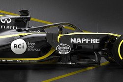 Renault F1 Team RS18 halo detail