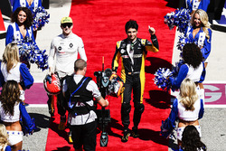 Nico Hulkenberg, Renault Sport F1 Team, Carlos Sainz Jr., Renault Sport F1 Team, at the drivers para