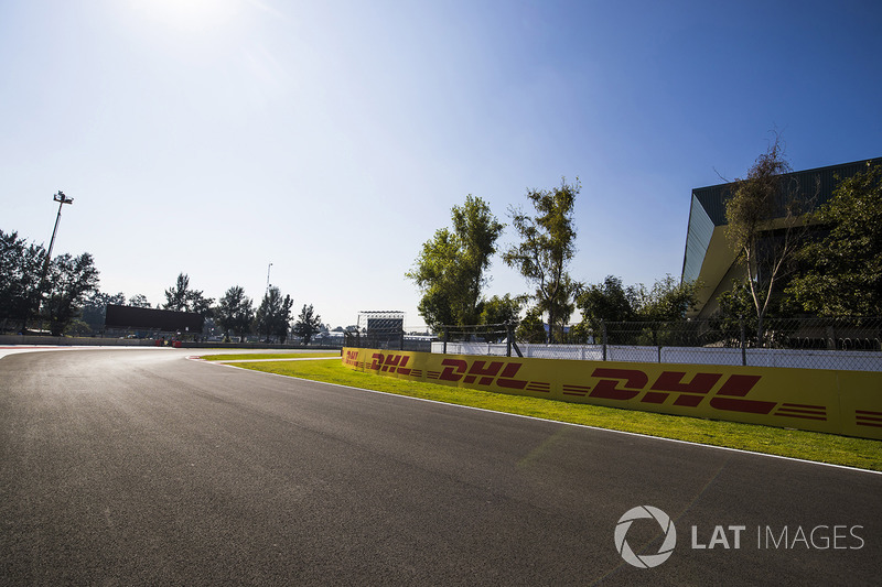 Detalle del circuito del Autódromo Hermanos Rodríguez