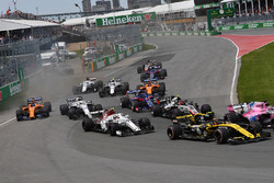 Charles Leclerc, Sauber C37 bij de start