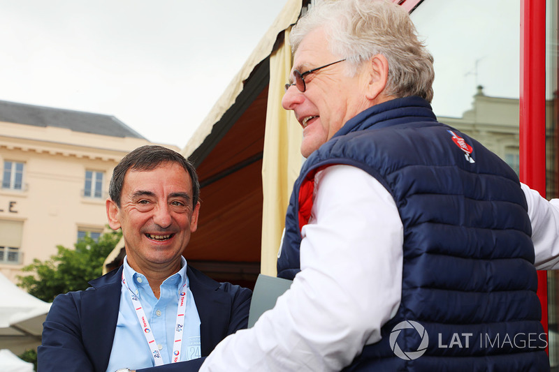 Pierre Fillon, président de l'ACO, Jacques Nicolet