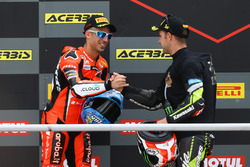 Marco Melandri, Aruba.it Racing-Ducati SBK Team, Jonathan Rea, Kawasaki Racing