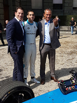 Marco Parroni, Deputy Head of Marketing, Julius Bär, Se_bastien Buemi, Gian Rossi, Leiter Region Schweiz, Julius Ba_r
