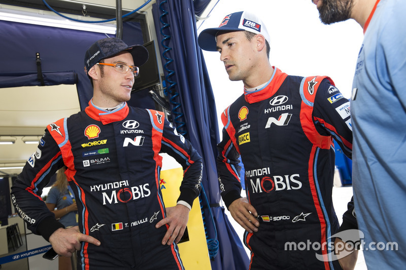 Dani Sordo, Hyundai Motorsport, Thierry Neuville, Hyundai Motorsport