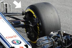 Sauber C37 detail vin