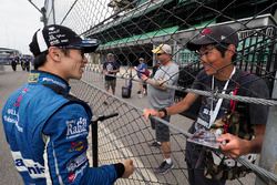 Takuma Sato, Rahal Letterman Lanigan Racing Honda, super fan