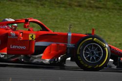 Antonio Giovinazzi, Ferrari SF71H, con sensori aerodinamici