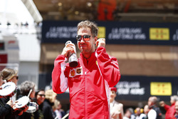 Sebastian Vettel, Ferrari nella drivers parade